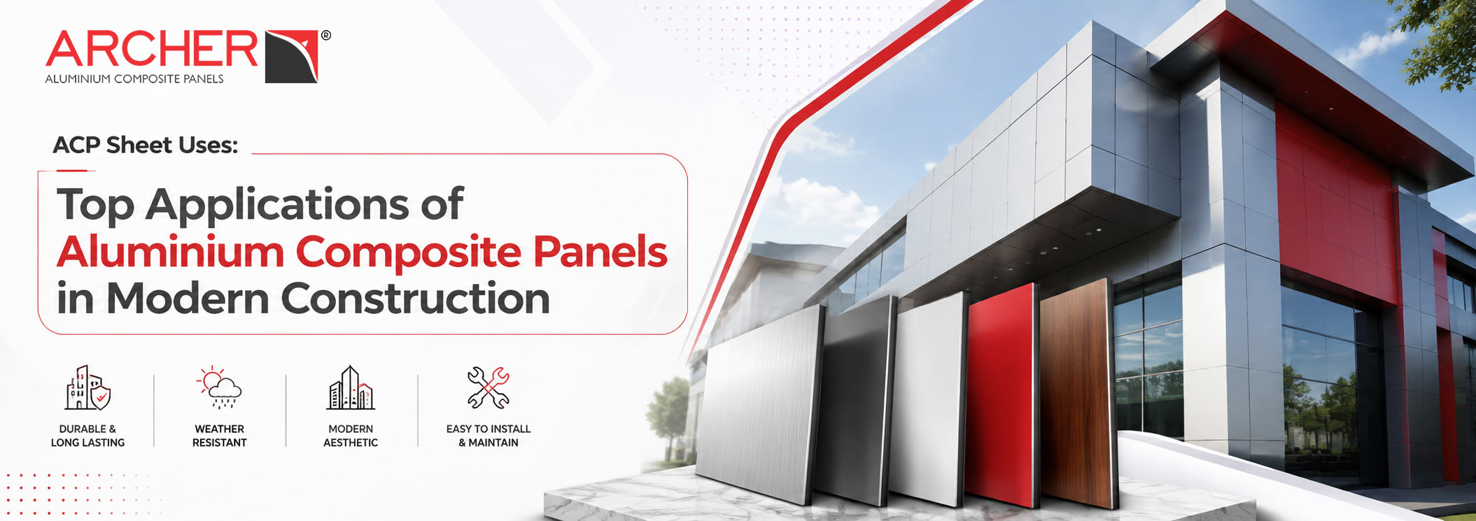 ACP Sheet Uses: Top Applications of Aluminium Composite Panels in Modern Construction