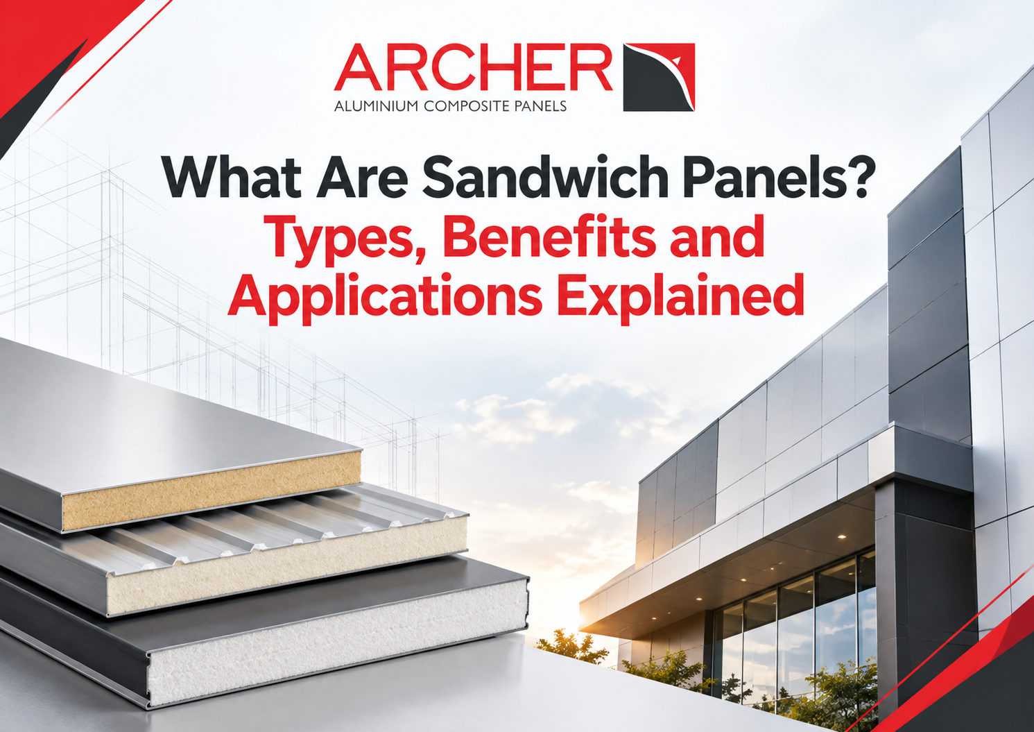 What Are Sandwich Panels? Types‚ Benefits and Applications Explained